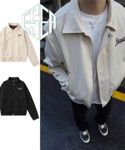 Áo khoác nam ESEA Áo khoác đa năng phong cách trung tính cao cấp kiểu dáng rộng kiểu Mỹ-thoitrangcenter