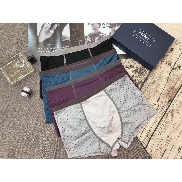 Quần Lót Nam Thông Hơi Boxer Men's