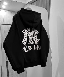 Bông Dày Form Rộng Màu Đen