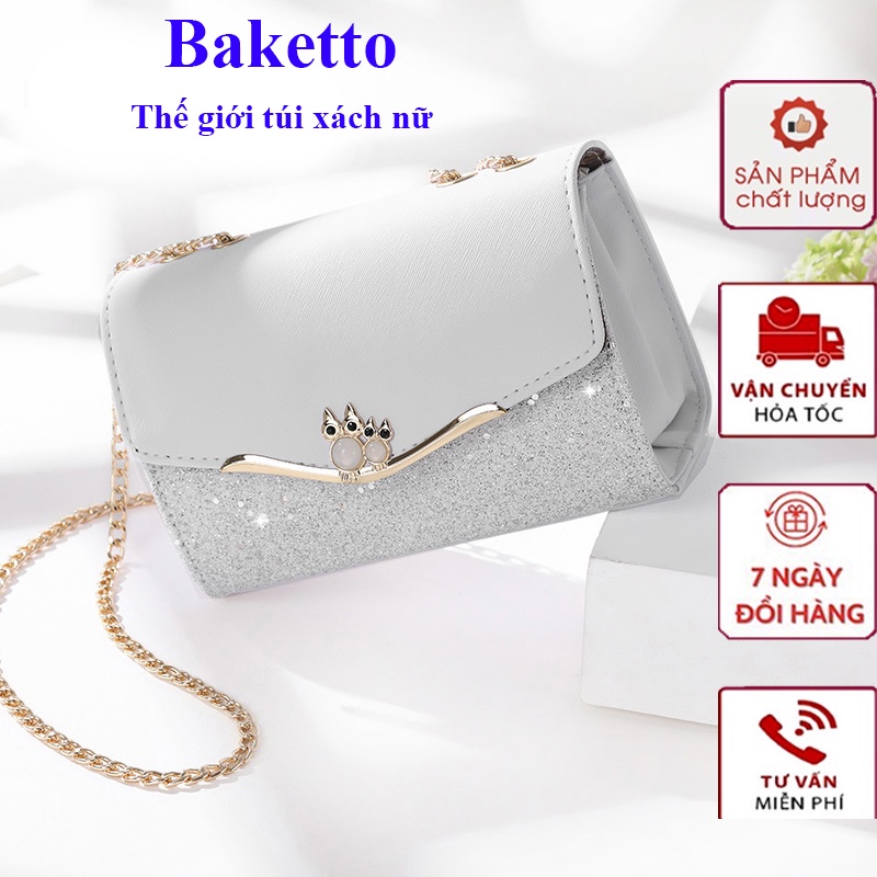 Túi đeo chéo dây xích