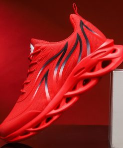 Giày Nam Giày Thể Thao Nam Sneaker thoáng Khí Trọng Lượng Nhẹ Ngọn lửa đỏ-thoitrangcenter