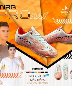 (Khâu Full Đế) Giày Bóng Đá Cao Cấp Chính Hãng Mira Promax - Bám Sân Tốt-thoitrangcenter