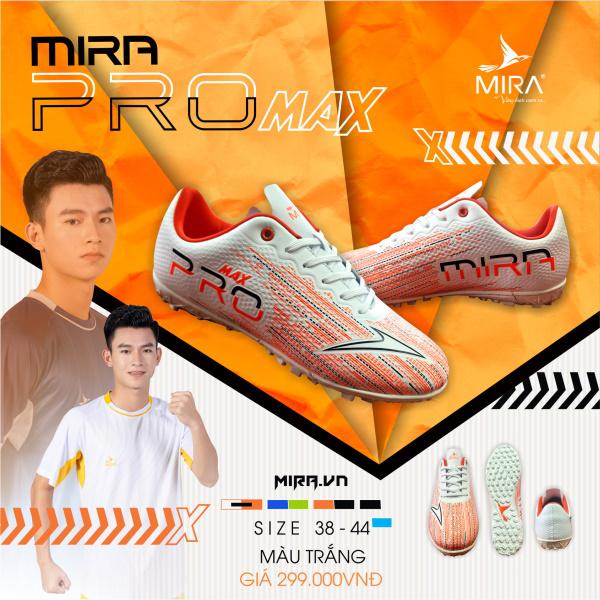 (Khâu Full Đế) Giày Bóng Đá Cao Cấp Chính Hãng Mira Promax - Bám Sân Tốt-thoitrangcenter