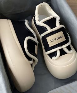 giày thể thao quai nhám dễ đi dành cho nữ 3 màu-thoitrangcenter