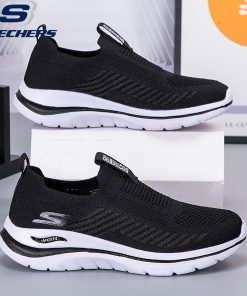 Giày Thể Thao Skechers GOWALK ArchFit Đế Dày Hấp Thụ Sốc Thời Trang Thường Ngày Cho Nam Và Nữ-thoitrangcenter