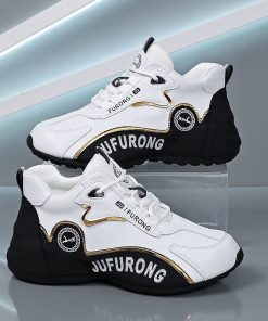 Phiên Bản Hàn Quốc Giày Nam Giày Thể Thao Thời Trang Phong Cách Mới Đế Mềm Da Bề Mặt Cặp Đôi Giày Bố Giá Trị Cao-thoitrangcenter