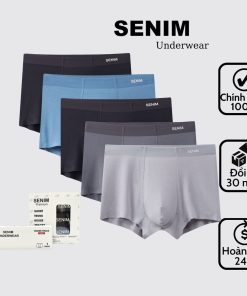 Quần lót nam Boxer chất cotton gỗ sồi cao cấp