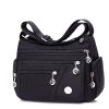 Túi đeo chéo nữ vải dù nhiều ngăn chống nước phong cách Hàn Quốc Size 25cm-thoitrangcenter
