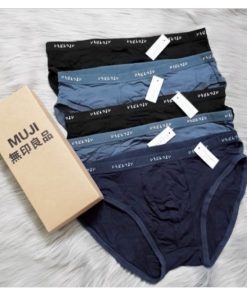 HỘP 5 quần lót nam tam giác coton xuất nhật QN01 - có size lớn cho người 90kg-thoitrangcenter