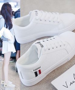 Giày thể thao trắng thời trang êm mềm nhẹ-thoitrangcenter