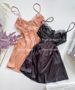 đầm ngủ lụa tôn dáng gợi cảm HT241-thoitrangcenter