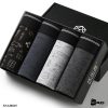 Quần sịp nam cotton quần lót nam sịp đùi boxer thoáng mát [Hộp 4 quần] SNAM015-thoitrangcenter