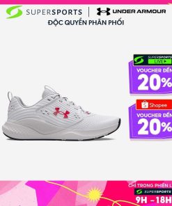 Giày Luyện Tập Nam Under Armour Charged Commit 4 - Trắng  - 3026017-103 LS001-thoitrangcenter