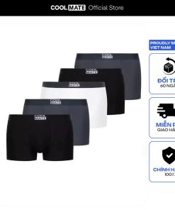 Combo 5 quần lót sịp nam trunk bamboo kháng khuẩn Coolmate-thoitrangcenter