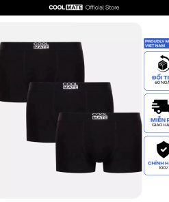 Set 3 quần lót nam TRUNK BAMBOO kháng khuẩn Coolmate-thoitrangcenter