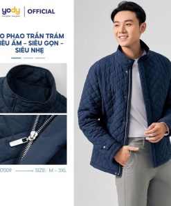Áo phao nam YODY trần trám bền