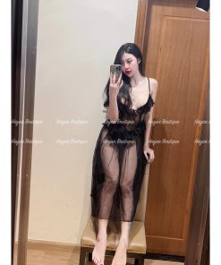 đồ ngủ ren xuyên thấu mềm mại gợi cảm HT284-thoitrangcenter