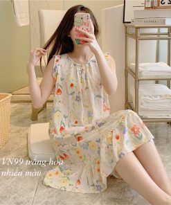 VÁY LANH SĂN Hàng Giao Luôn MẶC NHÀ ĐẦM MẶC NHÀ VN99-thoitrangcenter