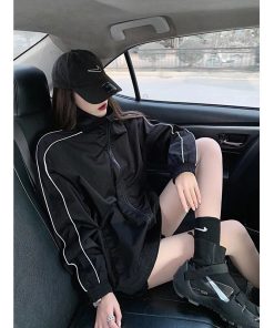 Áo Khoác Dù Nam Nữ Chạy 2 Sọc Tay Sành Điệu - CLITUS-thoitrangcenter