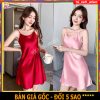 ❤️ VẢI XỊN ❤️ Váy ngủ 2 dây lụa satin cao cấp mềm mịn