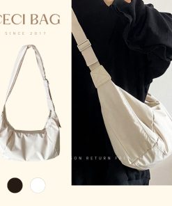 Túi tote túi vải dù đeo một bên vai và đeo chéo 9019-thoitrangcenter