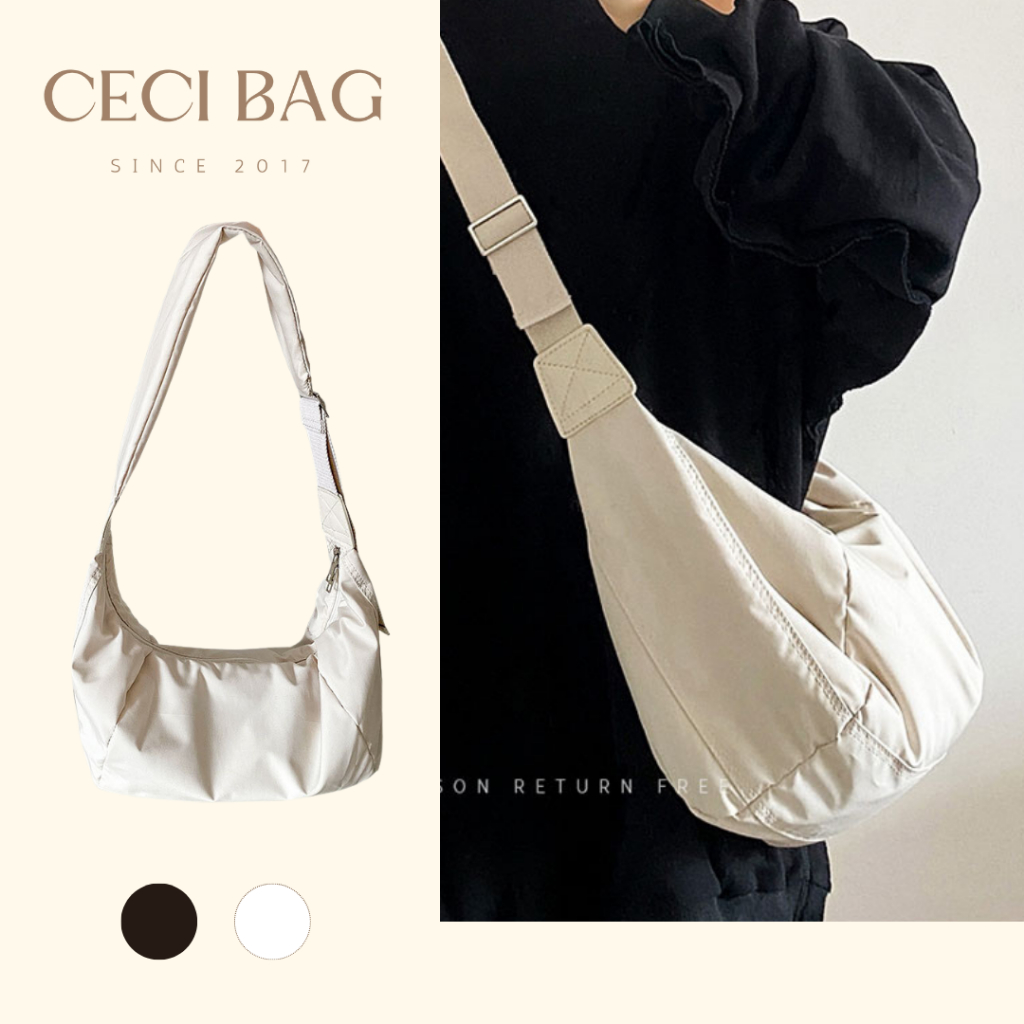 Túi tote túi vải dù đeo một bên vai và đeo chéo 9019-thoitrangcenter