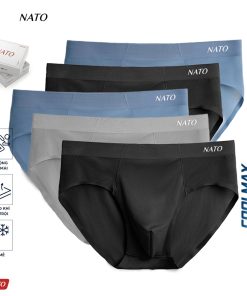 Quần Lót Nam PROFIT & SLIP Boxer Trơn Vải Lụa Băng Tự Nhiên Thun Lạnh Cao Cấp Tam Giác Sịp Đùi NATO-thoitrangcenter