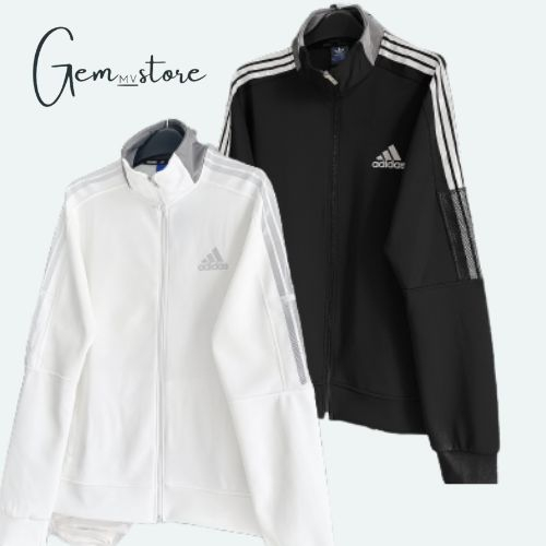 Áo khoác thun lạnh Umi Thể Thao Cao Cấp logo ADIDAS form rộng nam nữ siêu đẹp mẫu mới siêu đẹp i hình GEM STORE-thoitrangcenter