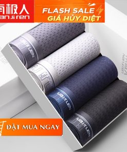 [HÀNG LOẠI 1] Hộp 4 quần lót nam cao cấp