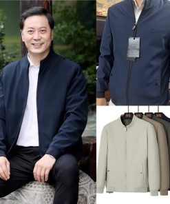 Áo Khoác Nam Trung Niên Tặng Bố Quảng Châu Cao Cấp nhiều mẫu Cổ Tầu