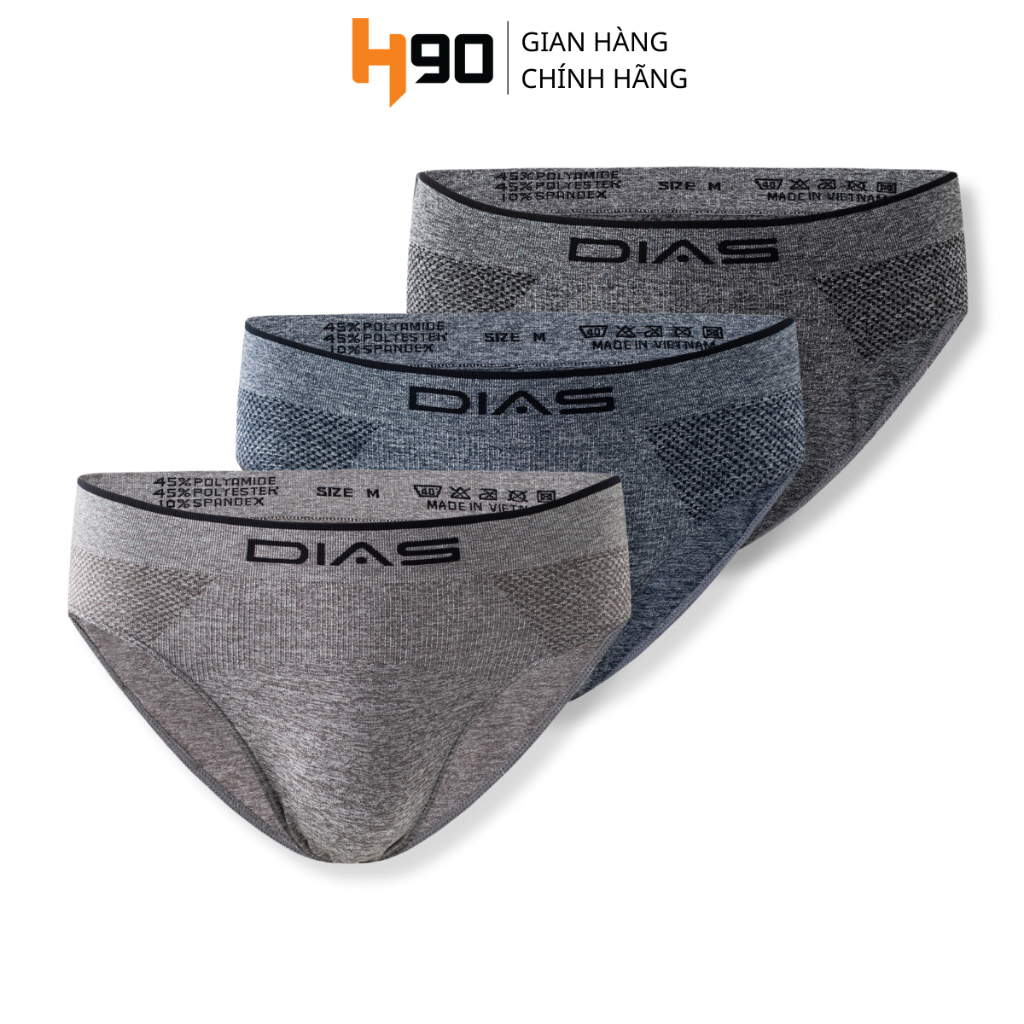 Quần Lót Nam H90 Sịp Tam Giác Cạp Dệt Liền