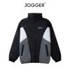 Áo Khoác Phao phối JOGGER Chần Bông 3 Lớp Cao Cổ-thoitrangcenter