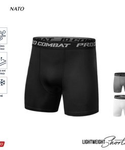 Quần Lót Nam COMBAT Chạy Bộ Vải Cotton Cao Cấp Quần Legging Đùi Dài Giữ Nhiệt Boxer Gym Đạp Xe NATO-thoitrangcenter