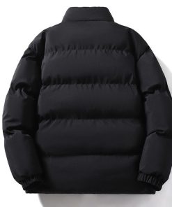 Áo Khoác Phao Nam Cổ Cao Form Rộng Che Gió Ấm Áp-thoitrangcenter