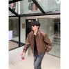 Áo Khoác Da GODMOTHER Khoác Da Cao Cấp Dài Tay Cổ Bẻ Leather Jacket Phong Cách Trẻ Trung Hàn Quốc-thoitrangcenter