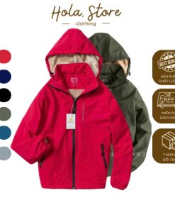 Áo Khoác Gió Nam Nữ Lót Lông Cừu