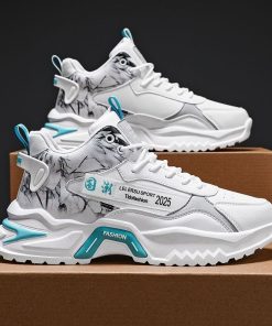 Giày Sneaker Thể Thao Nam Cổ  Cao Đế Cao 5cm Đẹp Thời Trang Phong Cách Cool Ngầu Hàn Quốc  A760-thoitrangcenter