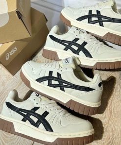 Giày thể thao Asics Court MZ Cream Black Gum - Giày nam nữ bản cao cấp - Đơn giản đễ phối đồ ( Size 36 - 44 )-thoitrangcenter