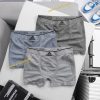 Quần Lót Nam [ COMBO 3 ] Quần Sịp Đùi Nam Boxer Dệt Kim Thông Hơi Mềm Mịn Co Dãn 4 Chiều Dành Cho Nam-thoitrangcenter