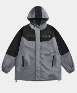 Áo Khoác Gió Nam Nữ 2 lớp Teelab Active Jacket Chống nước Cản gió Unisex Oversize Local Brand AK063-thoitrangcenter