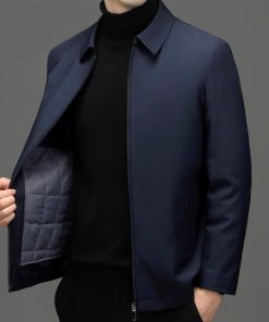 Áo khoác nam trung niên CÓ LÓT BÔNG cao cấp Zentoman áo tặng bố