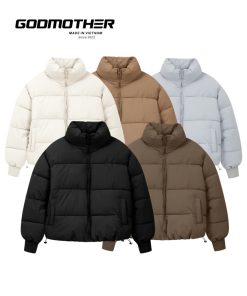 Áo Pufer Jacket Basic 2023 Nam Menswear Giữ Ấm Chắn Gió-thoitrangcenter