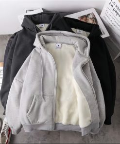 Áo Hoodie Zip Khoá Nam Nữ Chất Liệu Nỉ Dày Lót Lông Cừu Cao Cấp Form Dáng Rộng Unisex Thời Trang Cực Hottrend 2023-thoitrangcenter