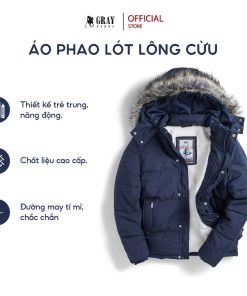 Phao Nam GrayHomme (6 màu)