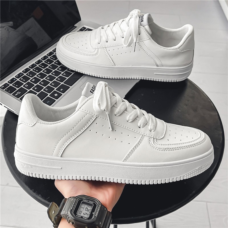 Giày thể thao sneaker nam màu trắng