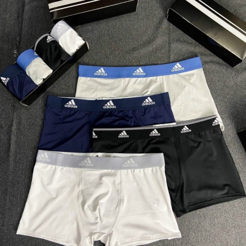 Quần Boxer Adidas | Quần Sịp Đùi Nam Adidas | Vải Thun Lạnh Siêu Mềm Mại | Giặt Máy Giặt Thoải Mái | Hàng Chất Giá Rẻ |-thoitrangcenter