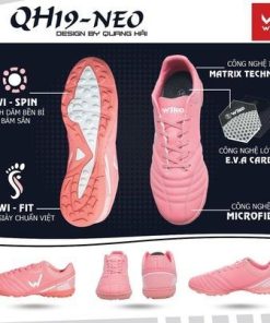 Giày Bóng Đá Quang Hải Sân Cỏ Nhân Tạo Khâu Full Đế-thoitrangcenter