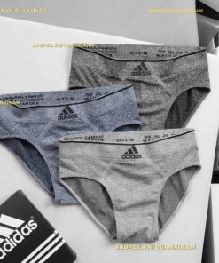 Quần Lót Nam Boxer [COMBO 3 MS-AD] Tam Giác Dệt Kim Co Dãn 4 Chiều