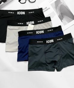 Combo 4 quần lót nam boxer thun lạnh QUỲNH DƯ FASHION HQ03 cao cấp co dãn 4 chiều thoáng khí-thoitrangcenter