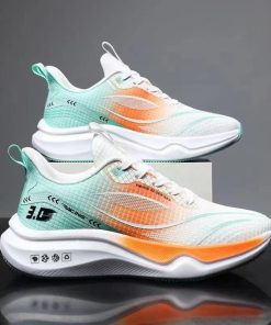 Giày thể thao nam LAKINTA giày nam chất liệu vải thoáng khí đế cao su GF69-thoitrangcenter